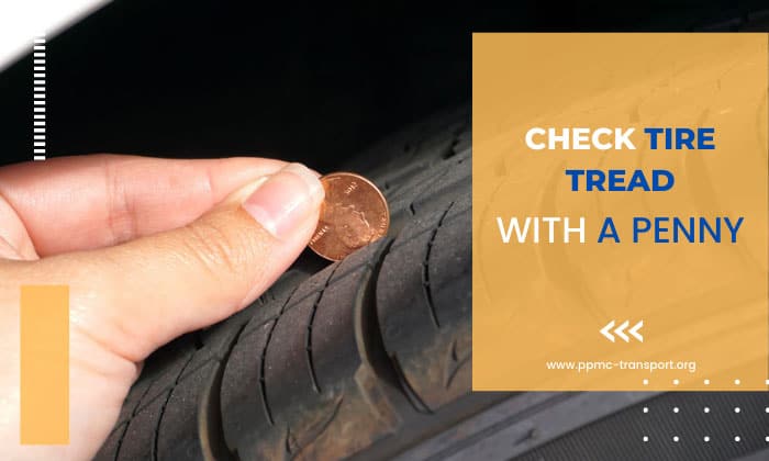 how to check tire tread with a penny