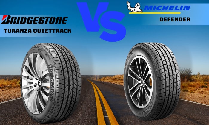 bridgestone turanza quiettrack vs michelin defender