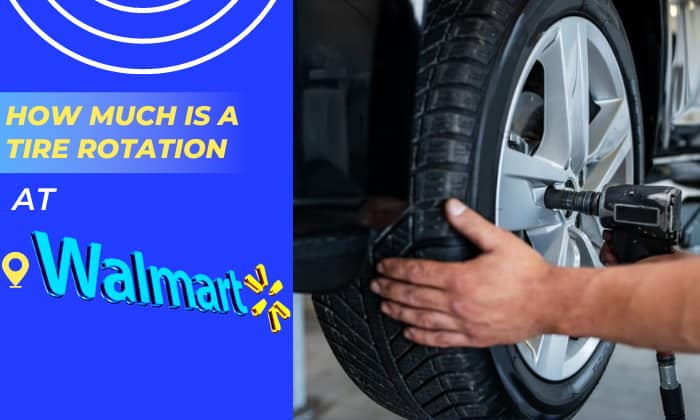 how much is a tire rotation at walmart