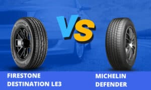 firestone destination le3 vs michelin defender