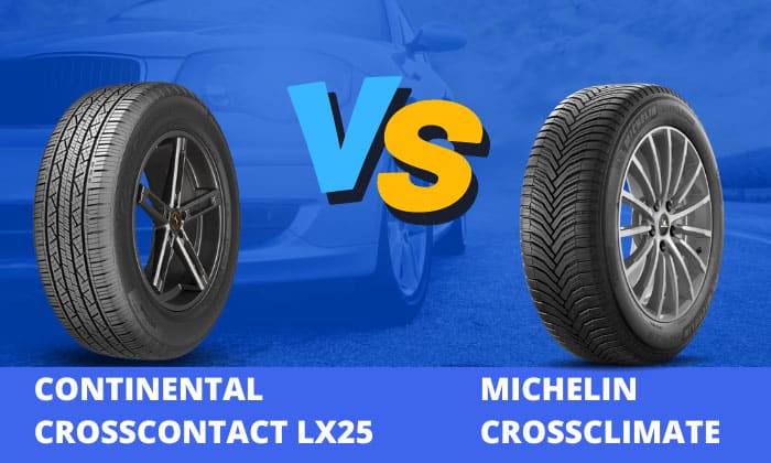 continental crosscontact lx25 vs michelin crossclimate