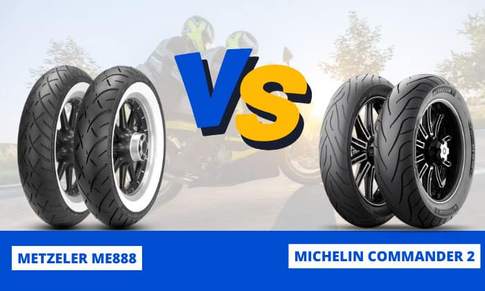 metzeler me888 vs michelin commander 2