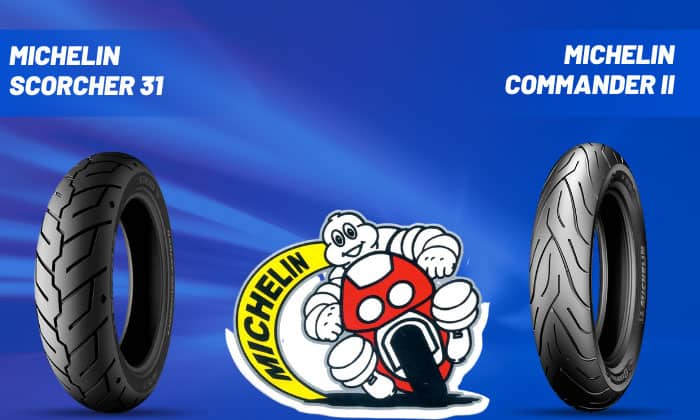 michelin scorcher 31 vs commander ii