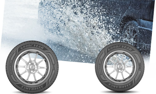 Wet-Conditions-of-goodyear-assurance-comfortdrive-vs-weatherready