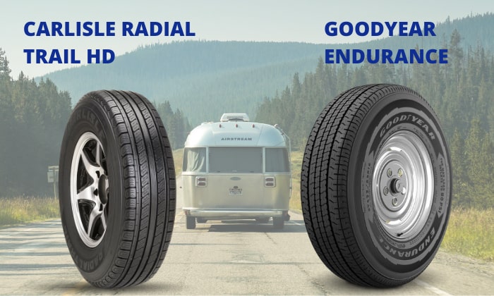 carlisle radial trail hd vs goodyear endurance