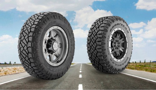 Dry-Performance-of-nitto-ridge-grappler-vs-goodyear-duratrac