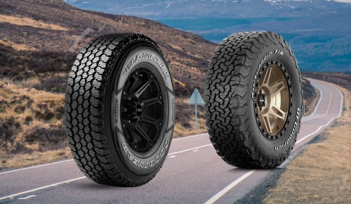 On-road-dry-performance-of--goodyear-wrangler-ALT-kevlar-vs-bfg-ko2