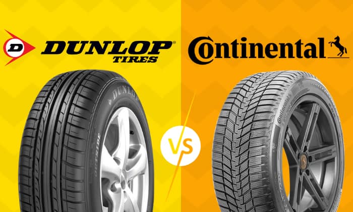 dunlop vs continental tires
